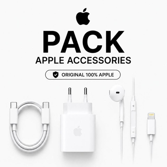 PACK Original 3 Cable  + Adaptateur + Earpods
