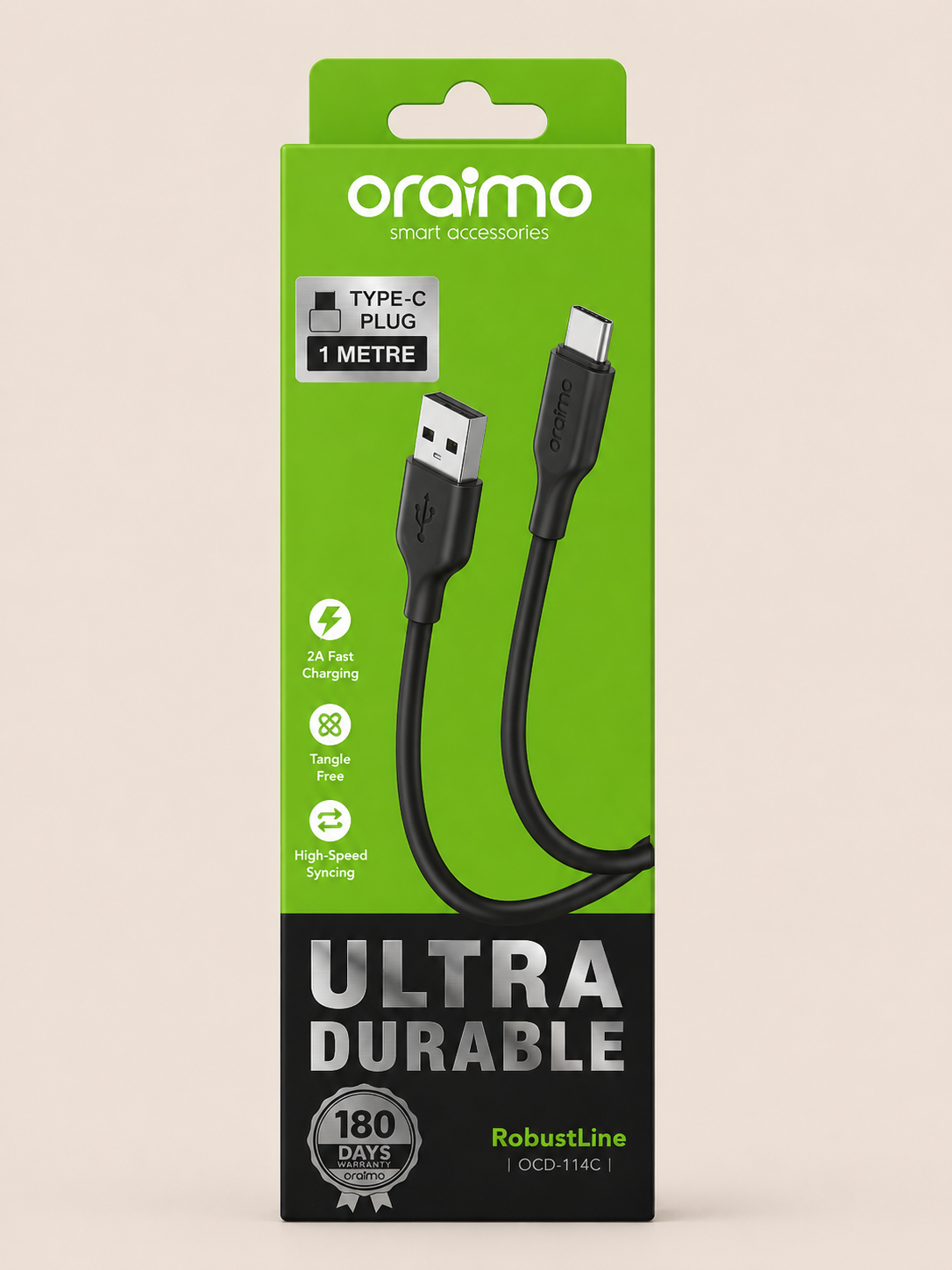 Oraimo Cable (usb type-c)