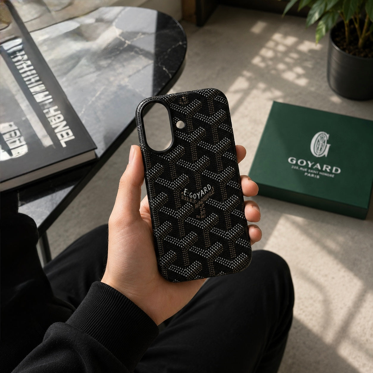 GOYARD IPHONE CASE